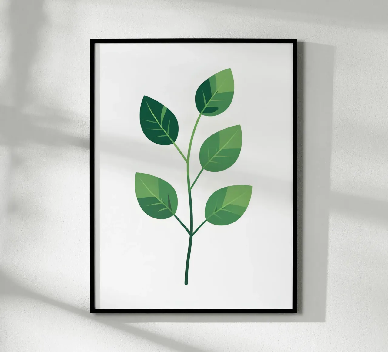 Tak - Zuivere 2D vector hahnemühle van Botanical Gallery