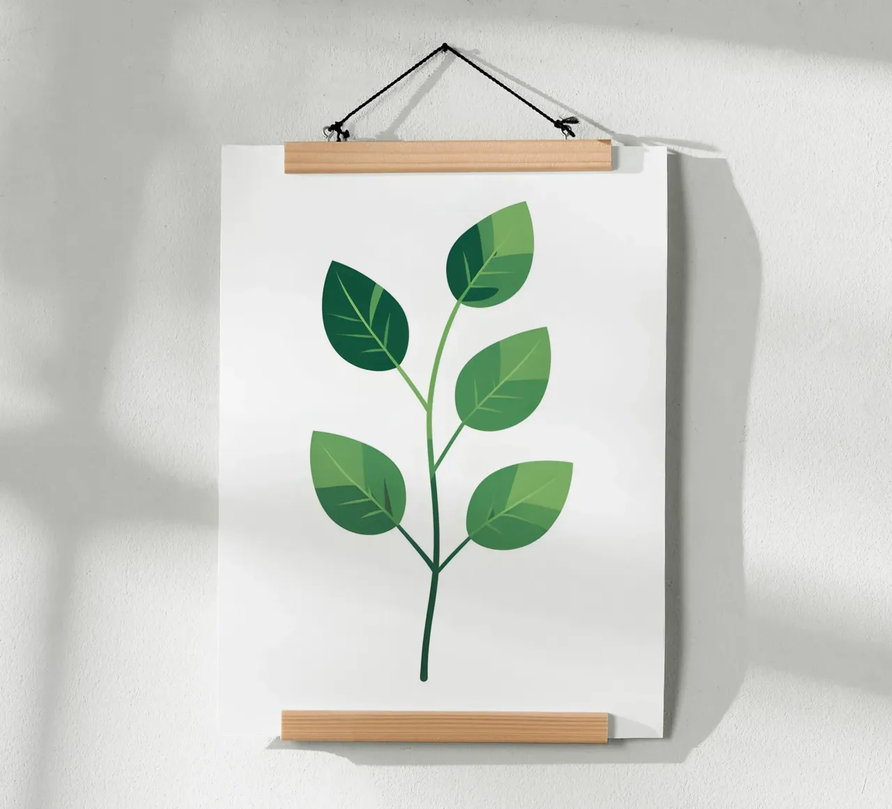 Tak - Zuivere 2D vector hahnemühle van Botanical Gallery