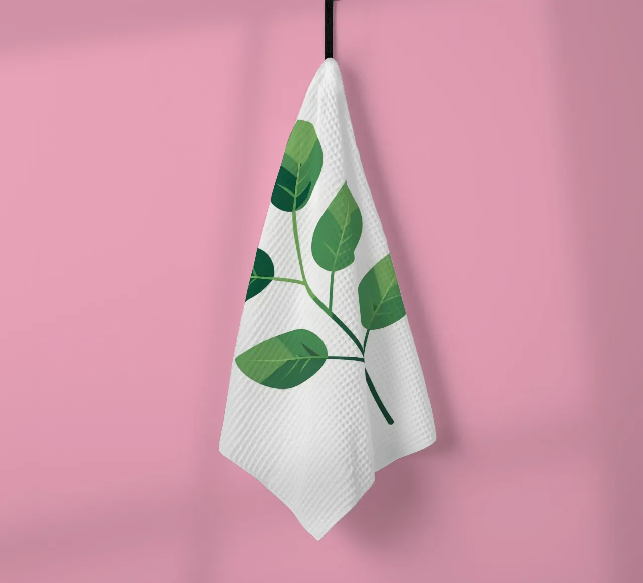Tak - Zuivere 2D vector theedoek van Botanical Gallery