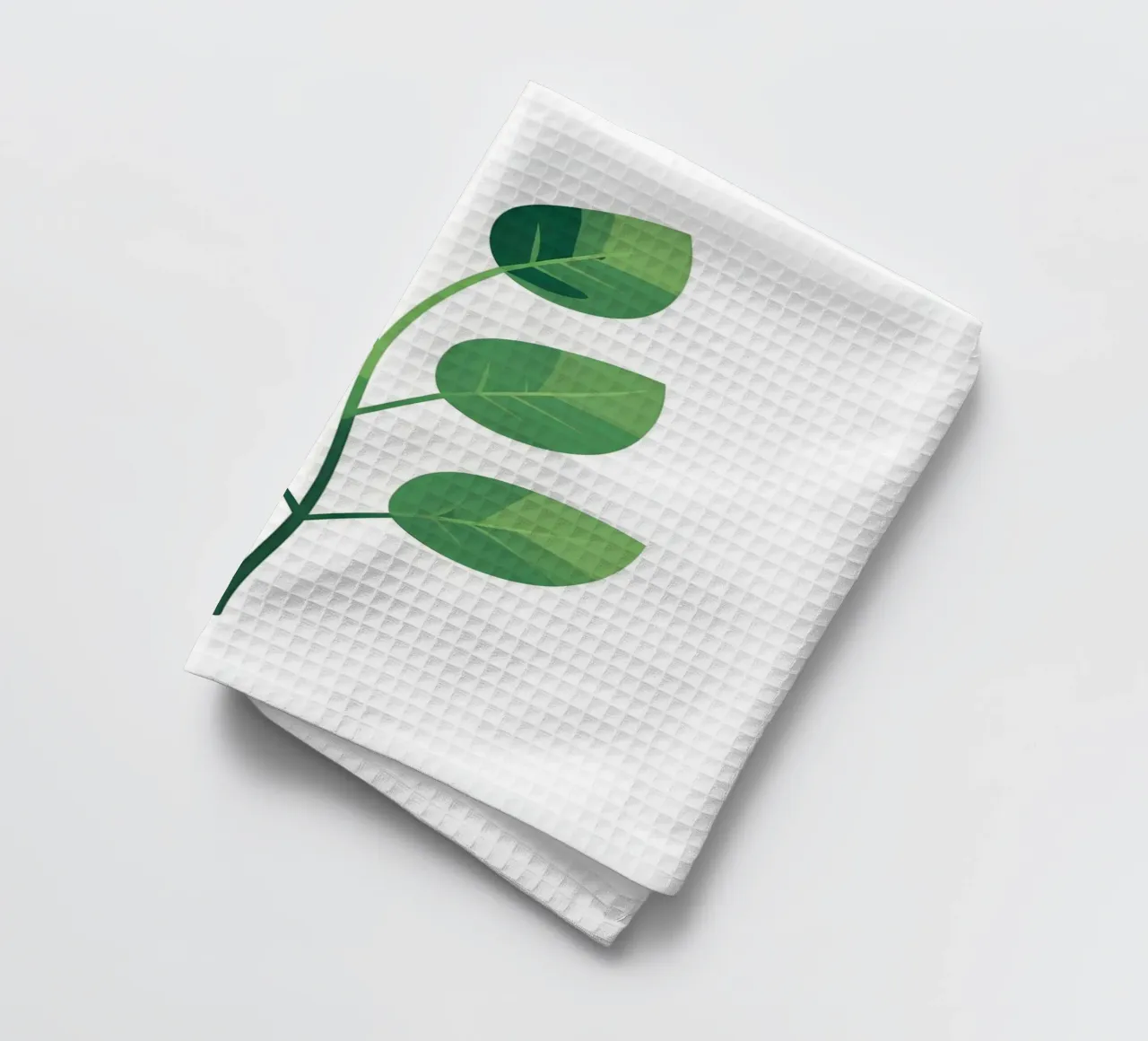 Tak - Zuivere 2D vector theedoek van Botanical Gallery