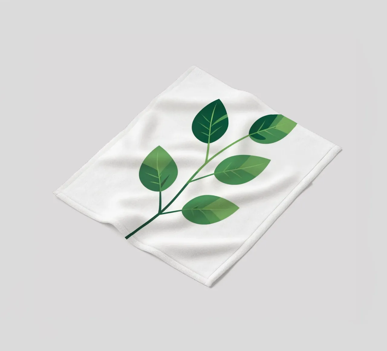 Tak - Zuivere 2D vector fleecedeken van Botanical Gallery