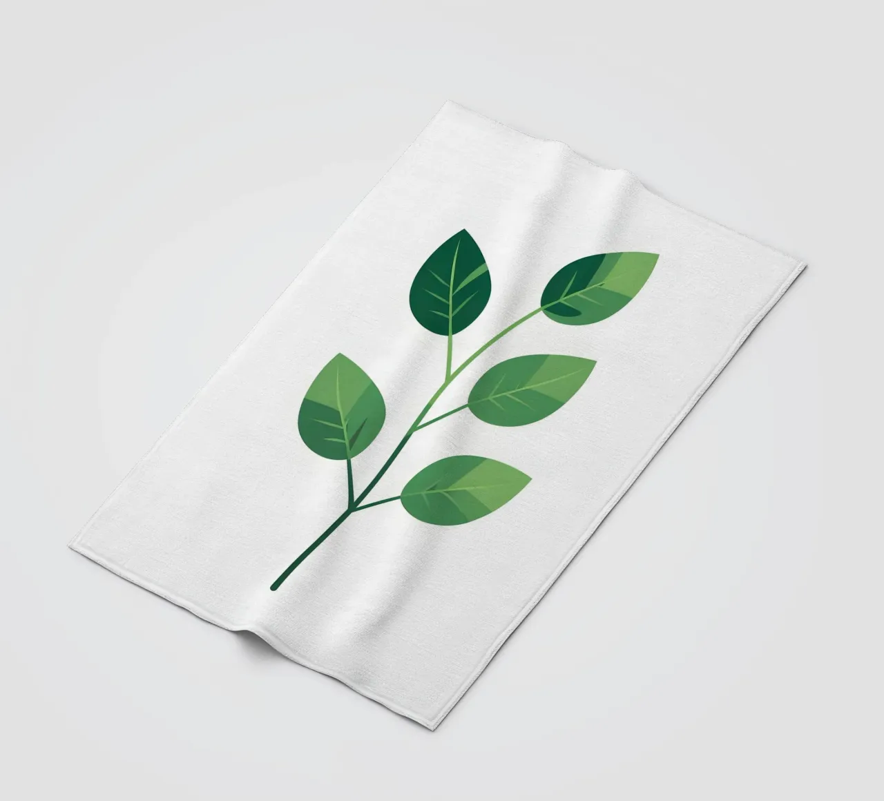 Tak - Zuivere 2D vector fleecedeken van Botanical Gallery