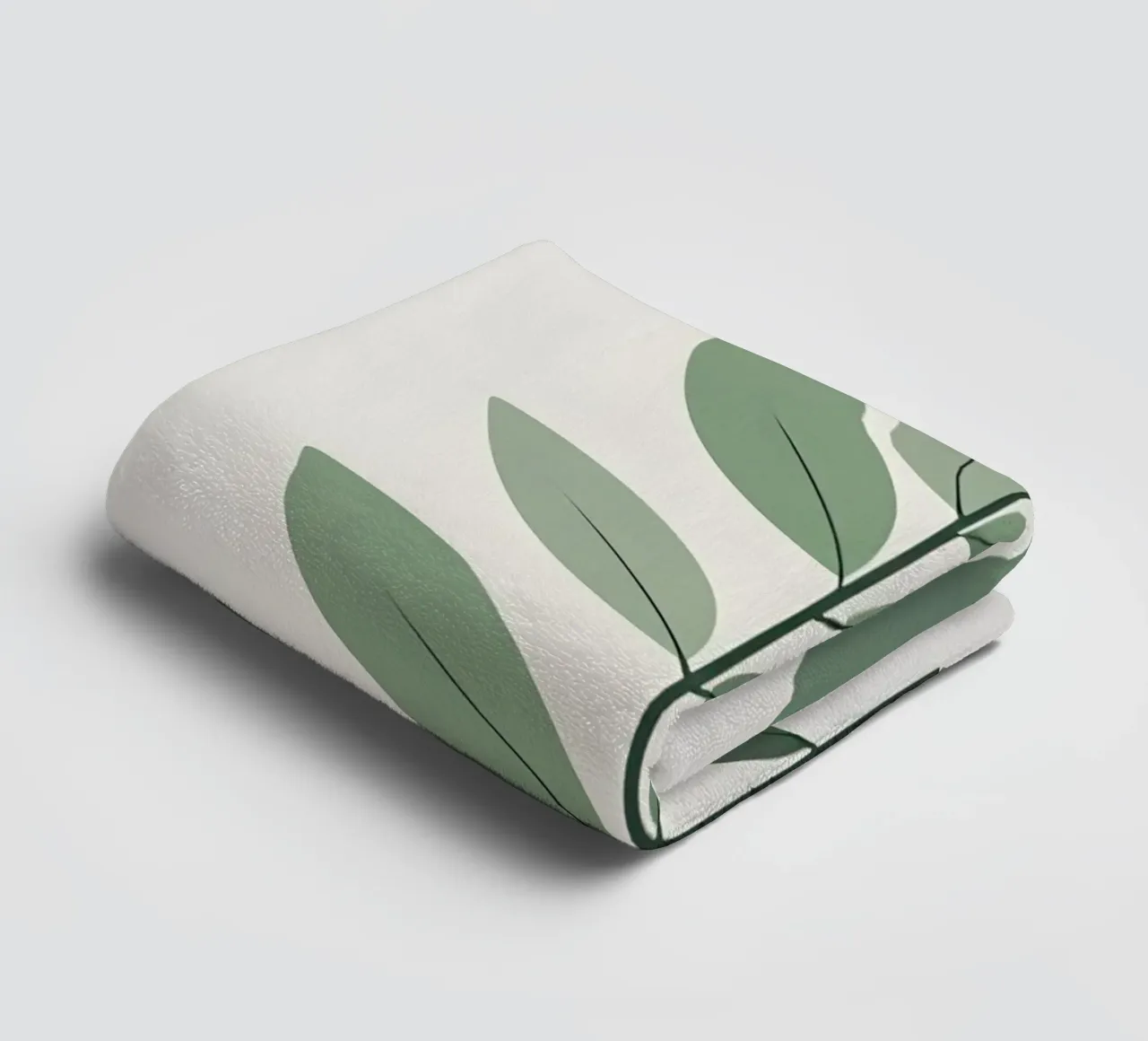 Eucalyptus Leaf - Zero Shadow asciugamano da bagno da Botanical Gallery