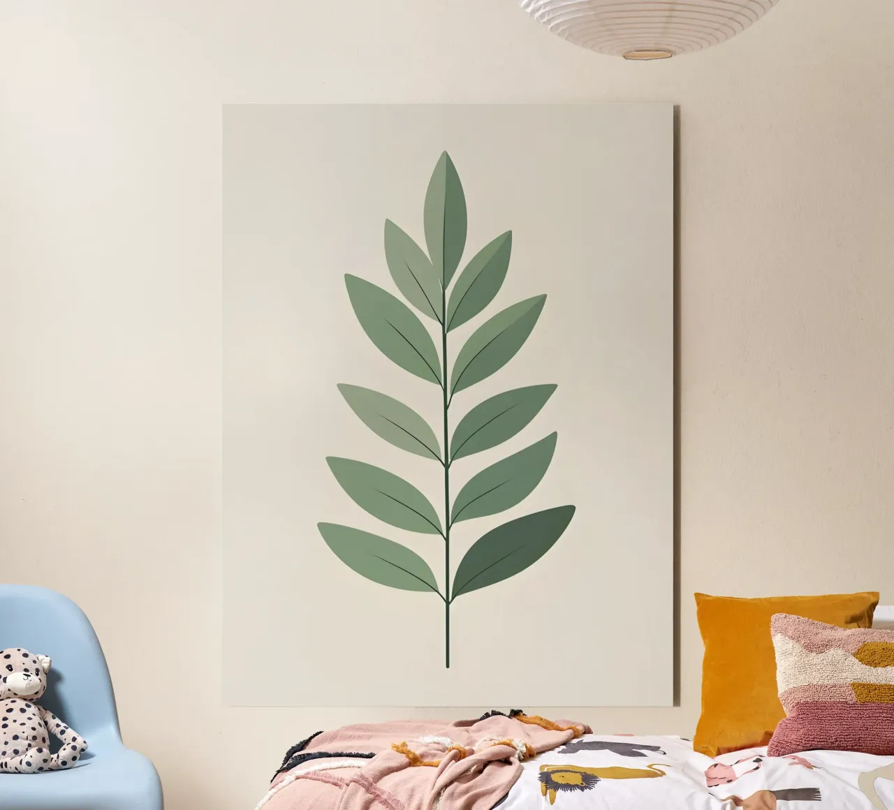 Eucalyptus Leaf - Zero Shadow alluminio dibond da Botanical Gallery