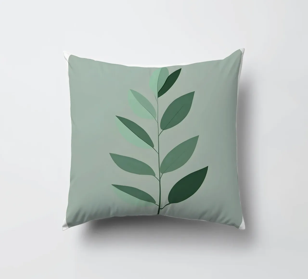 Eucalyptus Leaf - Zero Shadow cuscino da Botanical Gallery