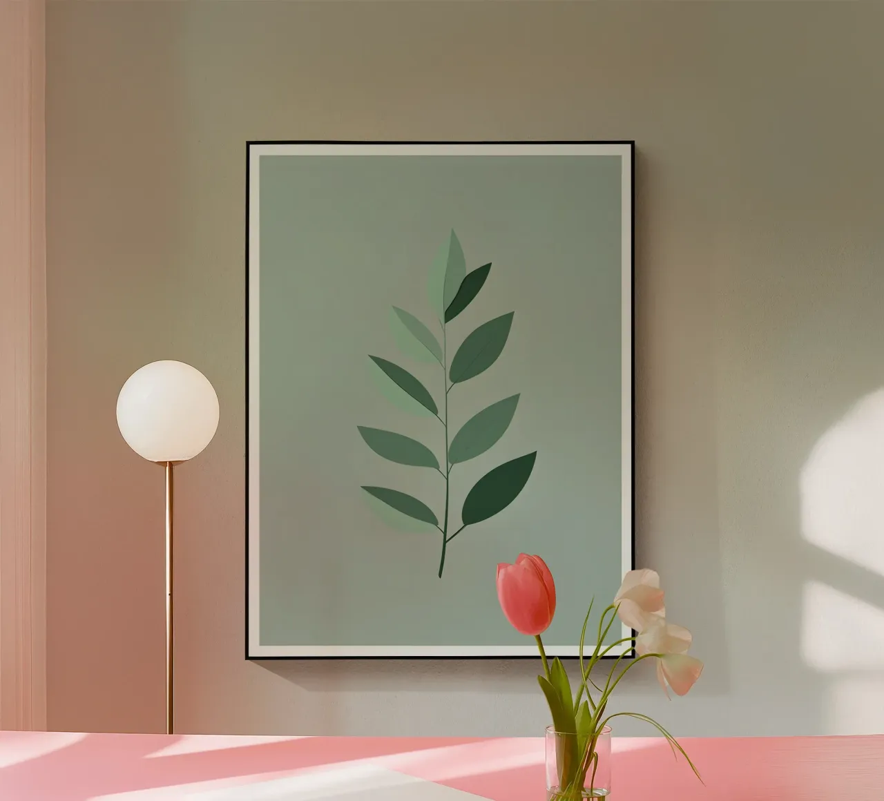 Eucalyptus Leaf - Zero Shadow plexiglass da Botanical Gallery