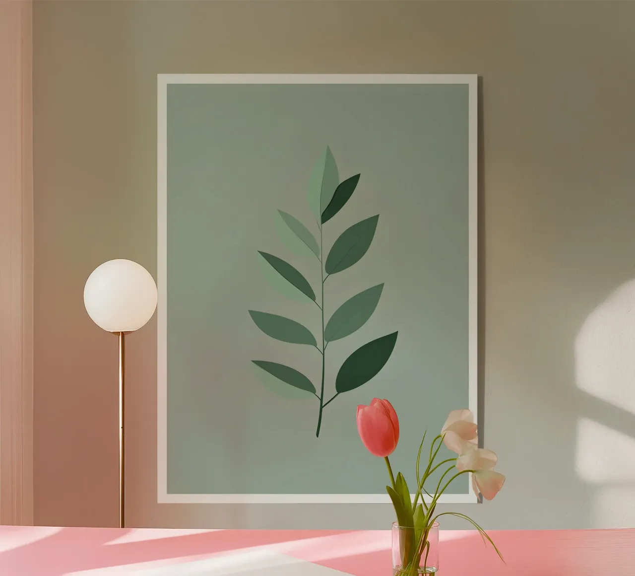 Eucalyptus Leaf - Zero Shadow plexiglass da Botanical Gallery