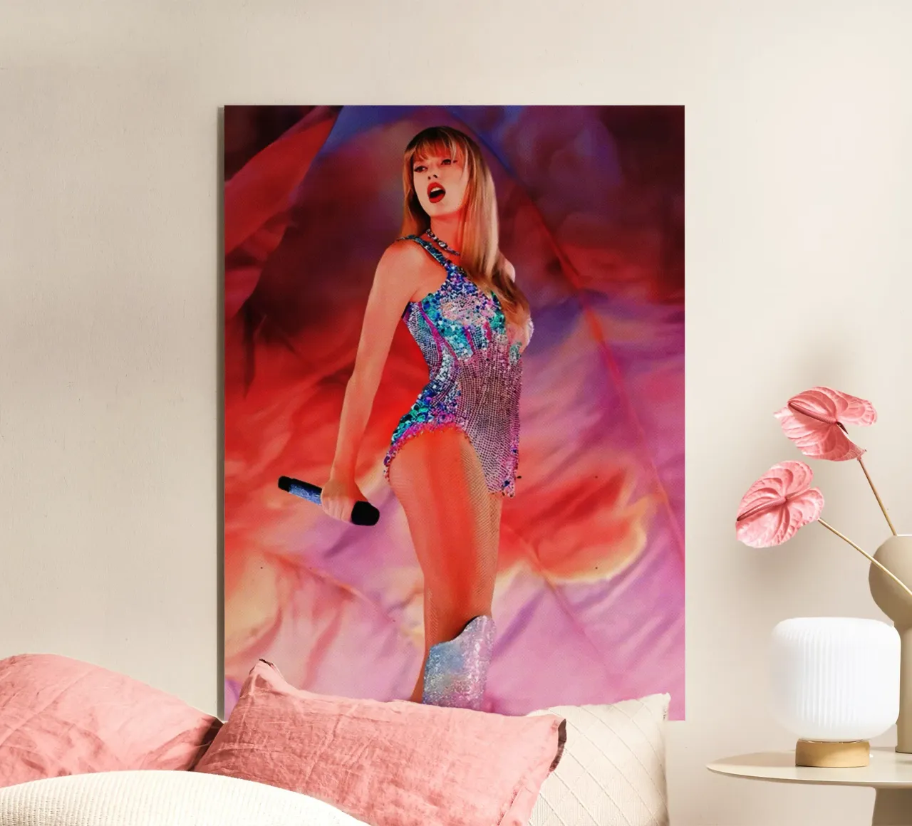 Taylor Swift alluminio dibond da Torres 9
