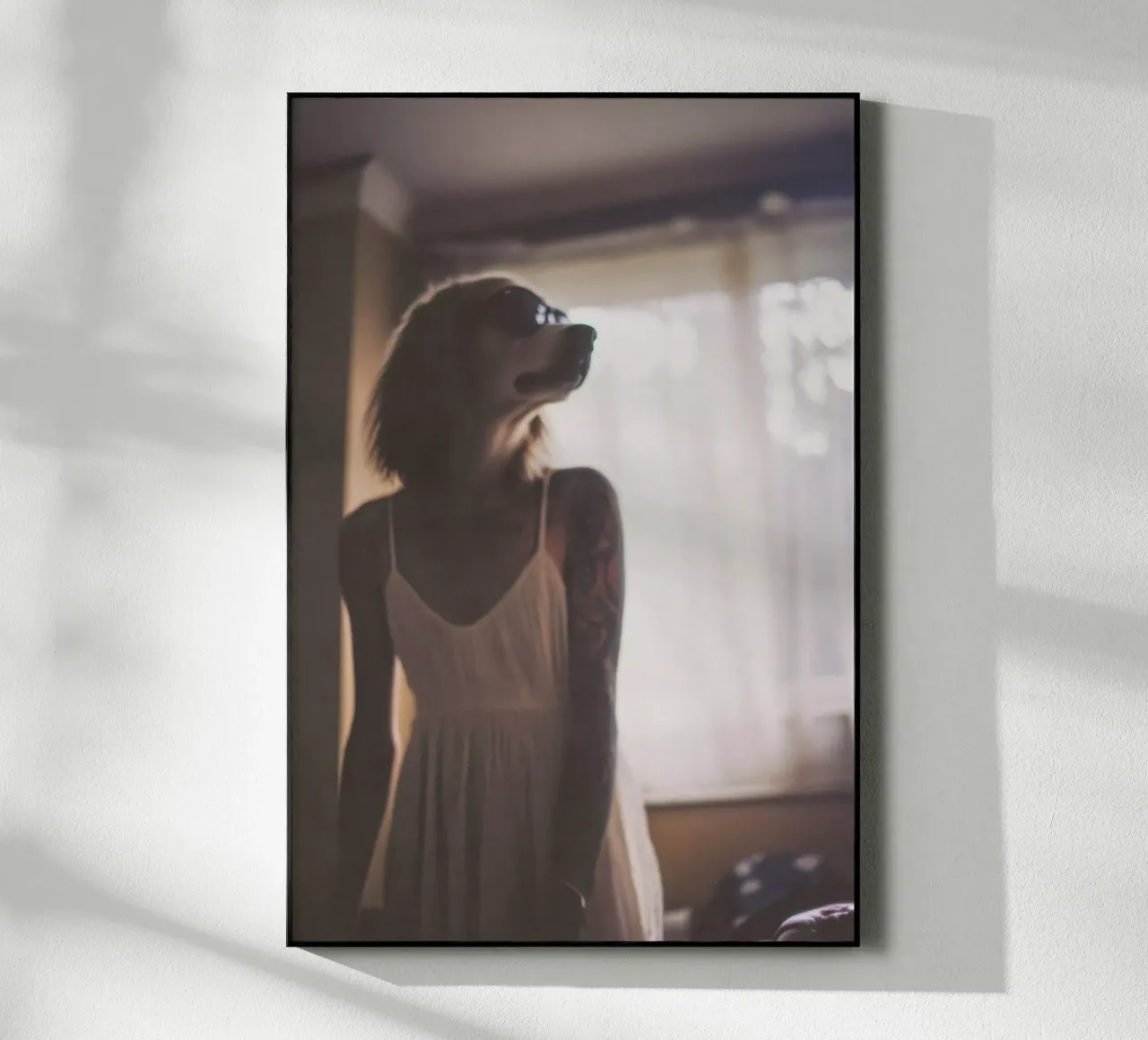 Emilie plexiglass da Affiches Chien Originales – Dogland