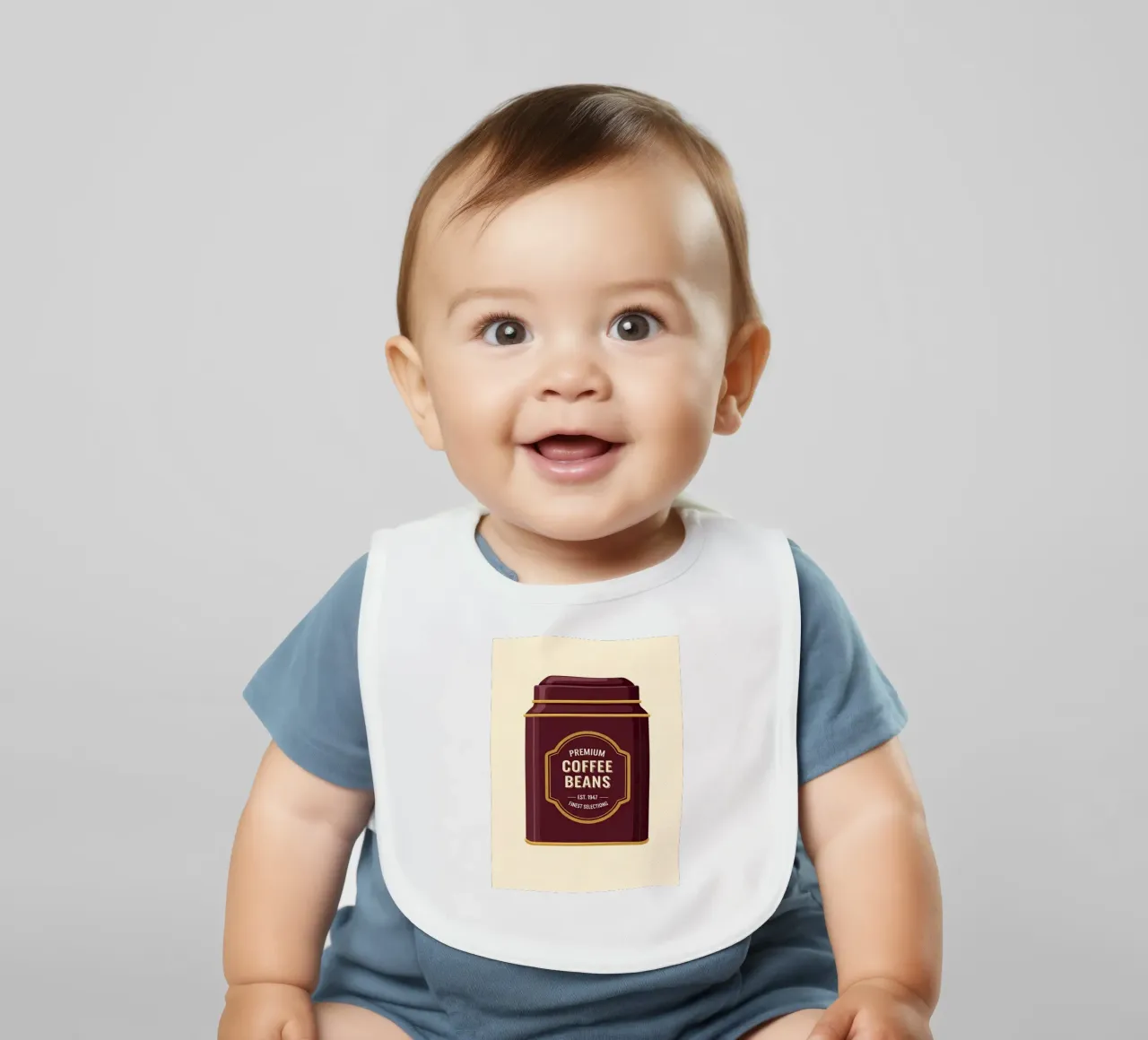 retro koffiebus baby slabbetje van LIFESTYLE OBJECTS