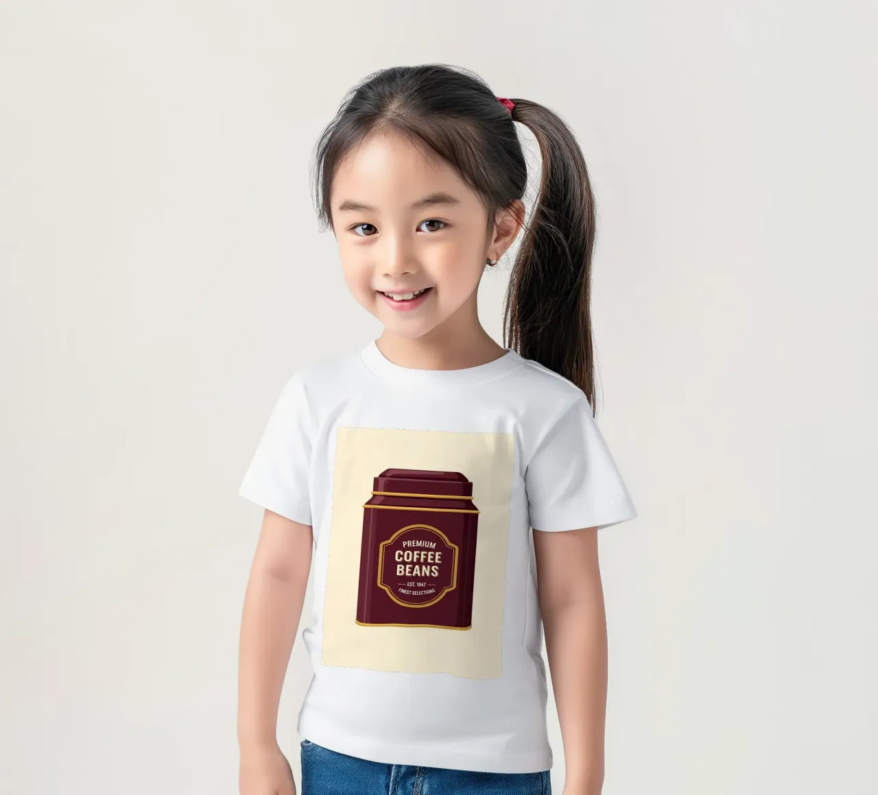 barattolo retrò per caffè t-shirt bambini da LIFESTYLE OBJECTS