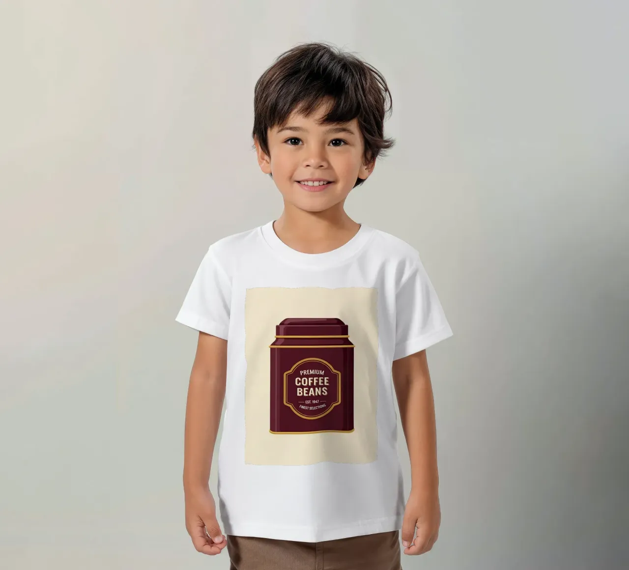 barattolo retrò per caffè t-shirt bambini da LIFESTYLE OBJECTS