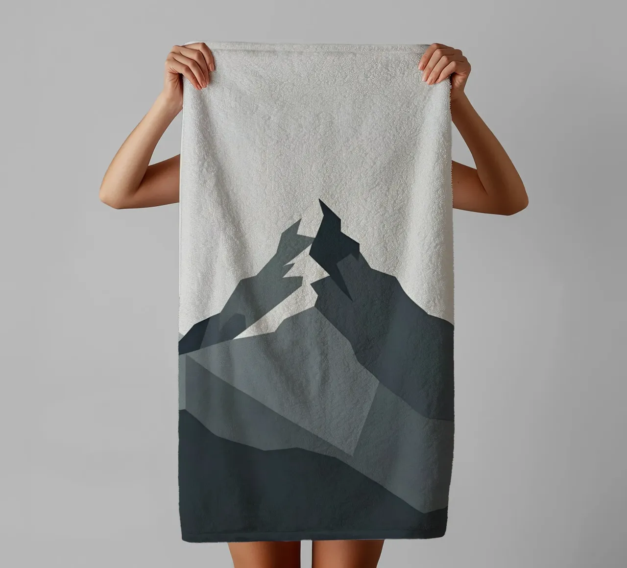 Mountain - Zero Shadow towel by LIFESTYLE OBJECTS