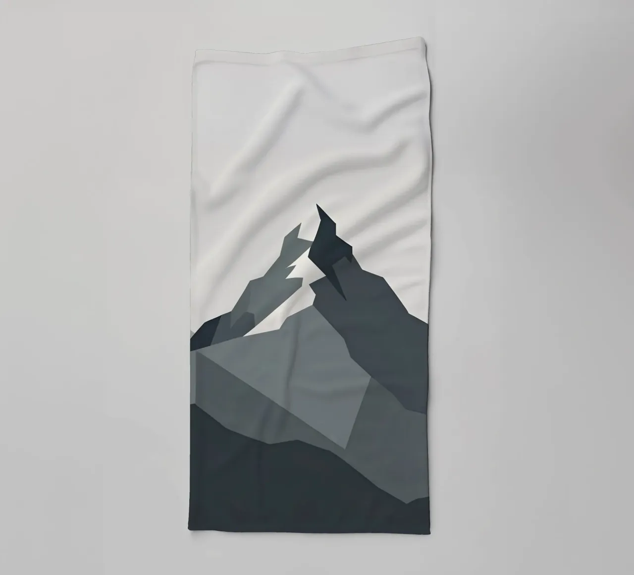 Montagna - Zero Shadow asciugamano da bagno da LIFESTYLE OBJECTS