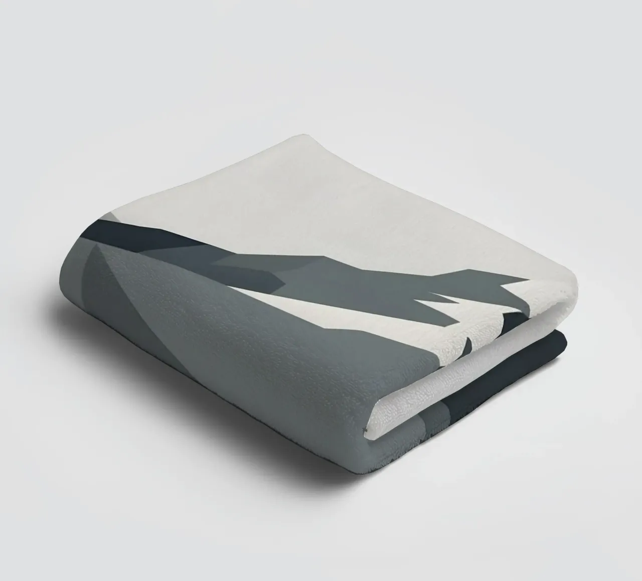 Montagna - Zero Shadow asciugamano da bagno da LIFESTYLE OBJECTS