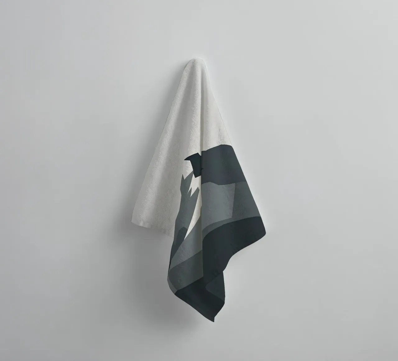 Montagna - Zero Shadow asciugamano da bagno da LIFESTYLE OBJECTS