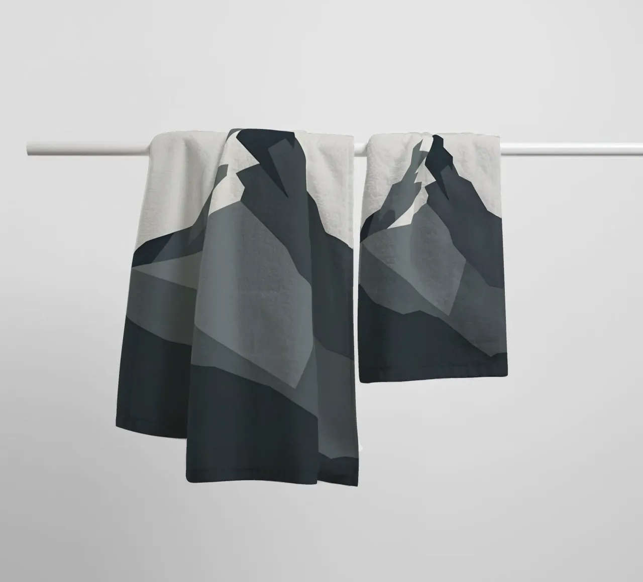 Mountain - Zero Shadow towel by LIFESTYLE OBJECTS