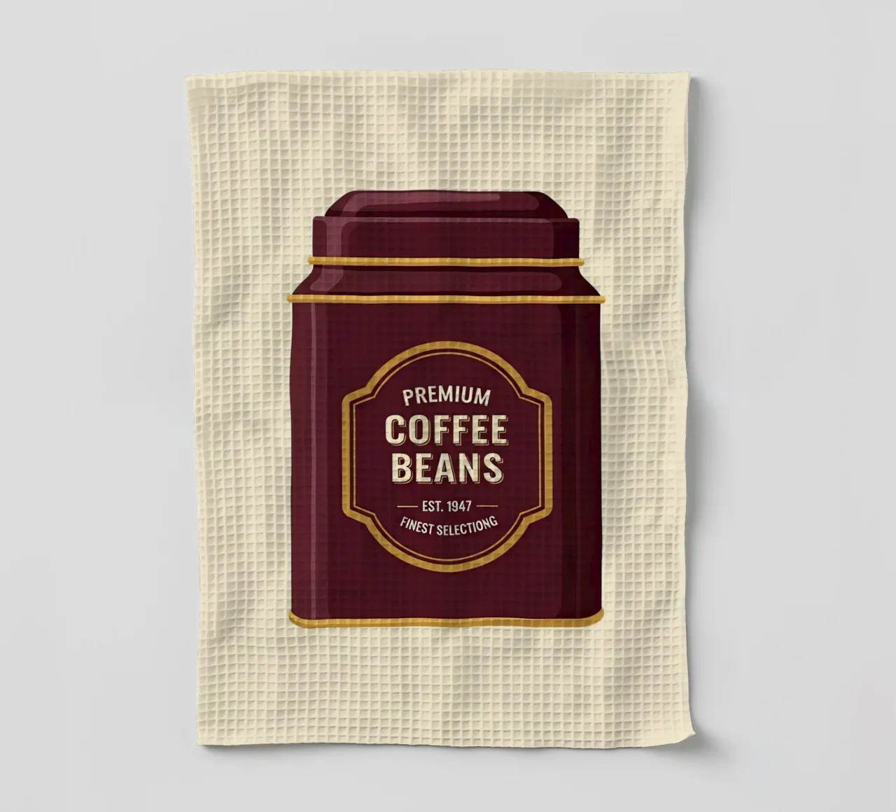 boîte à café rétro torchon de LIFESTYLE OBJECTS