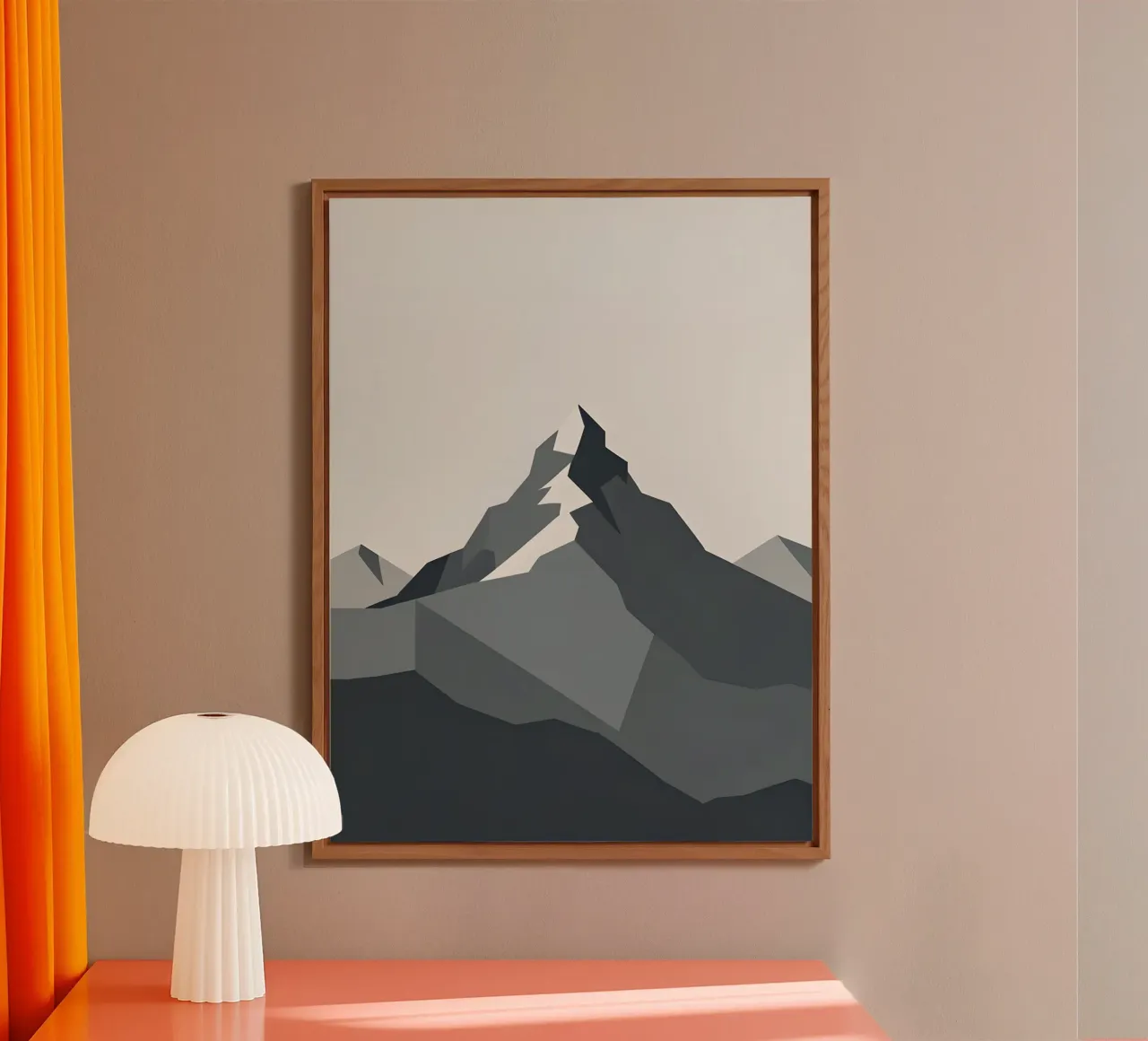 Mountain - Zero Shadow forex plate by LIFESTYLE OBJECTS