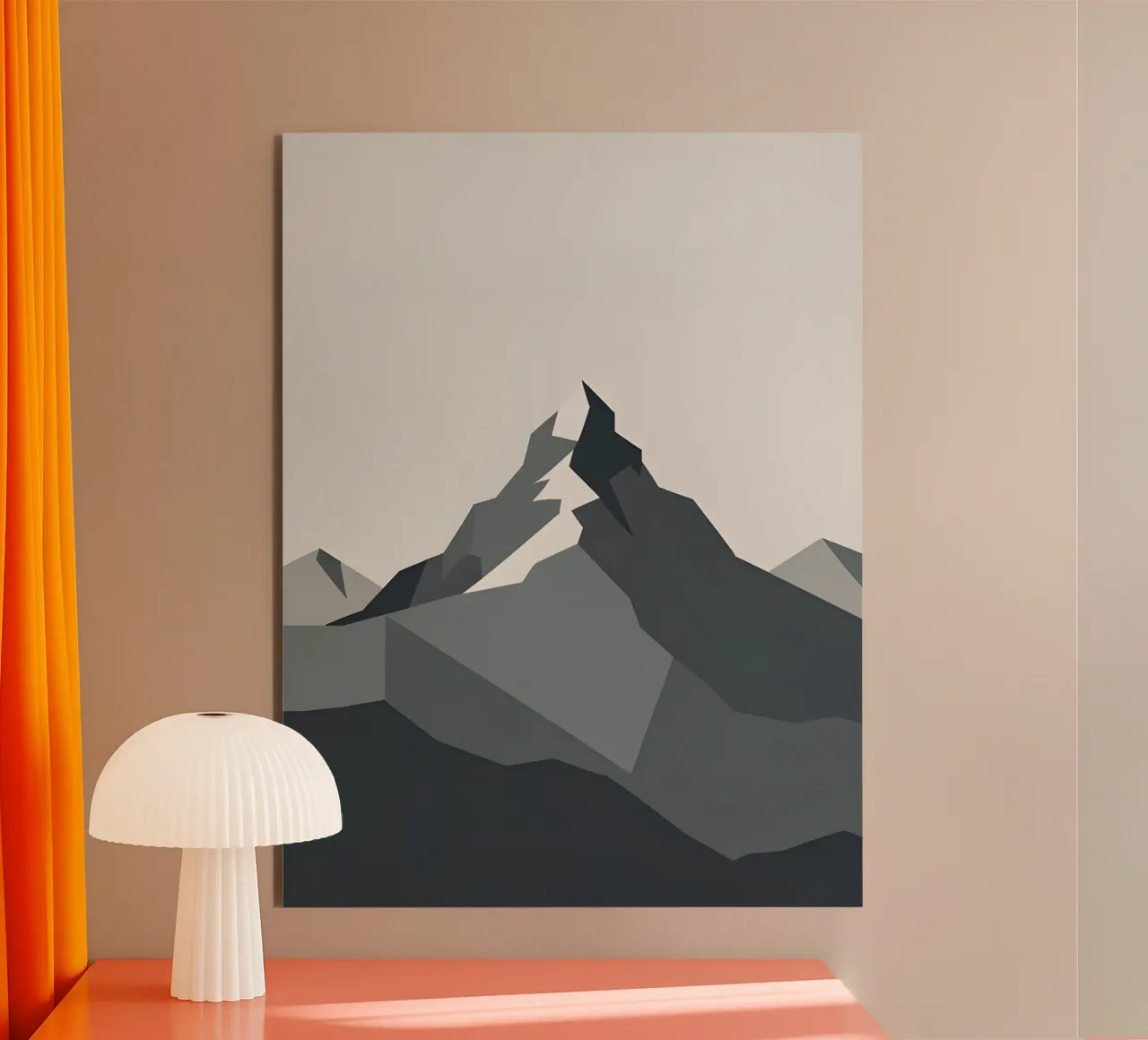 Mountain - Zero Shadow forex plate by LIFESTYLE OBJECTS