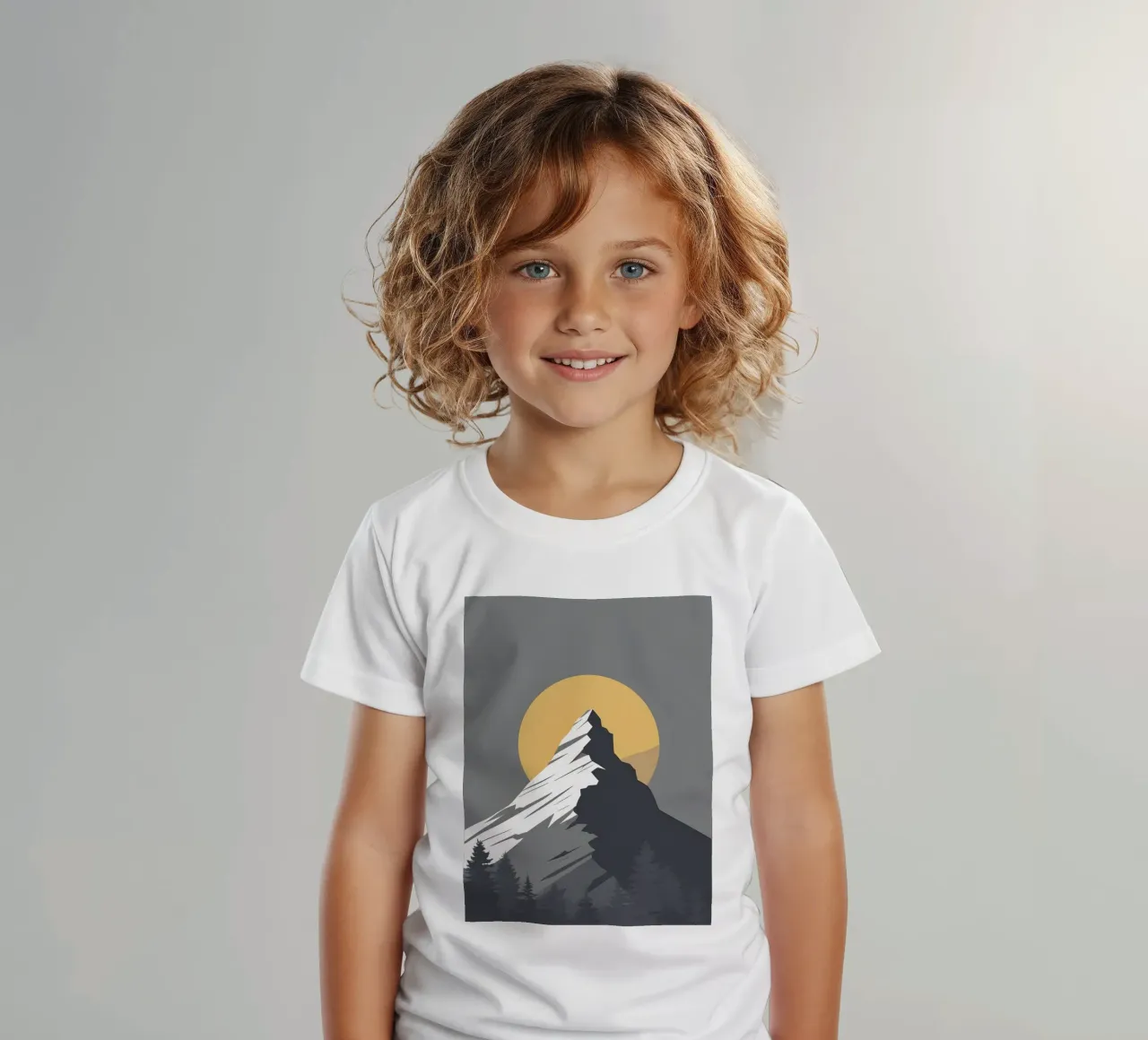 Montagna - Zero Shadow t-shirt bambini da LIFESTYLE OBJECTS