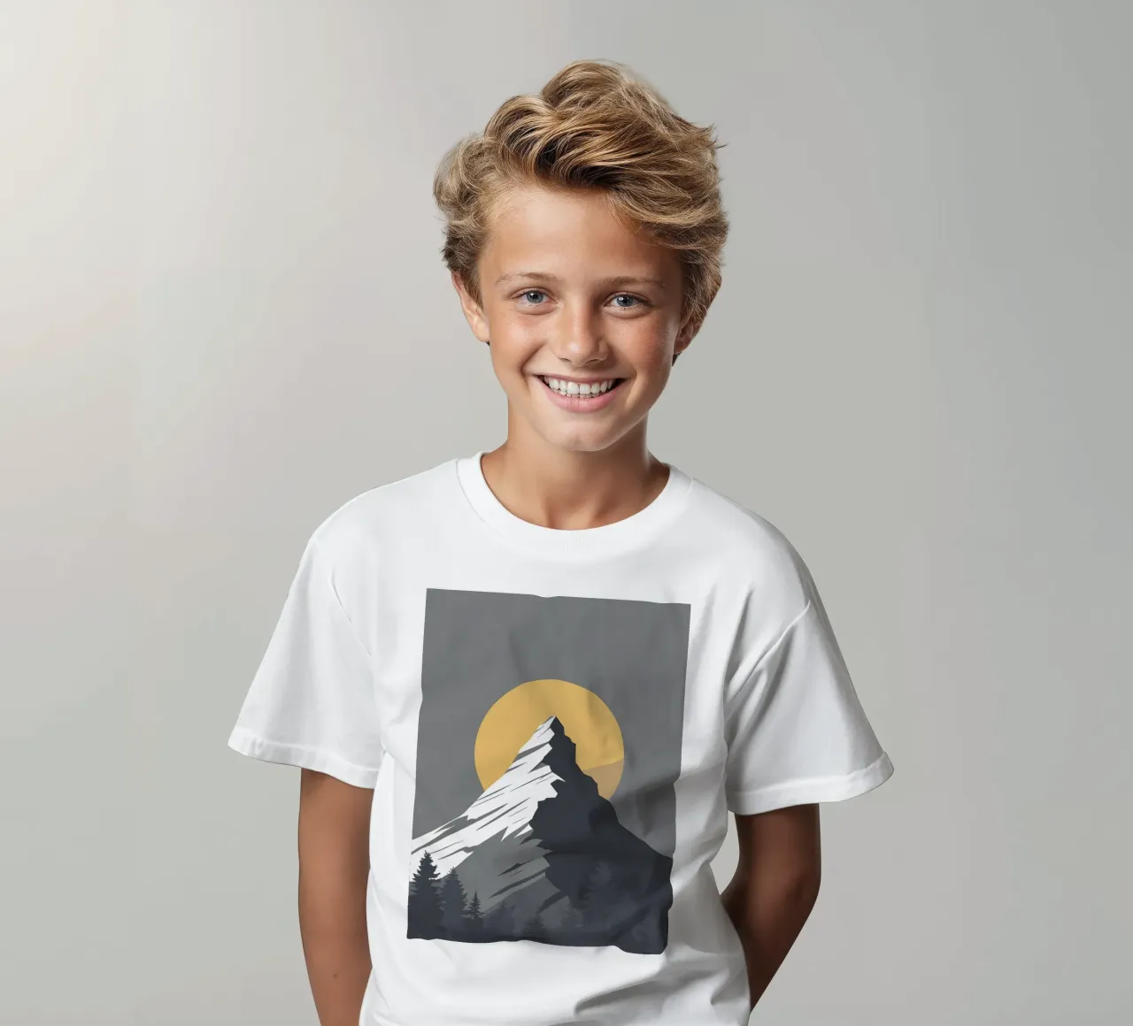 Montagna - Zero Shadow t-shirt bambini da LIFESTYLE OBJECTS