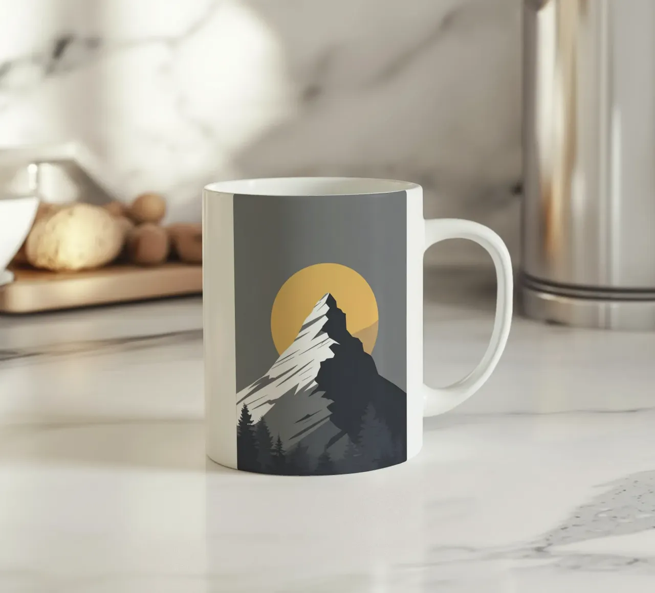 Montagna - Zero Shadow tazza in ceramica da LIFESTYLE OBJECTS