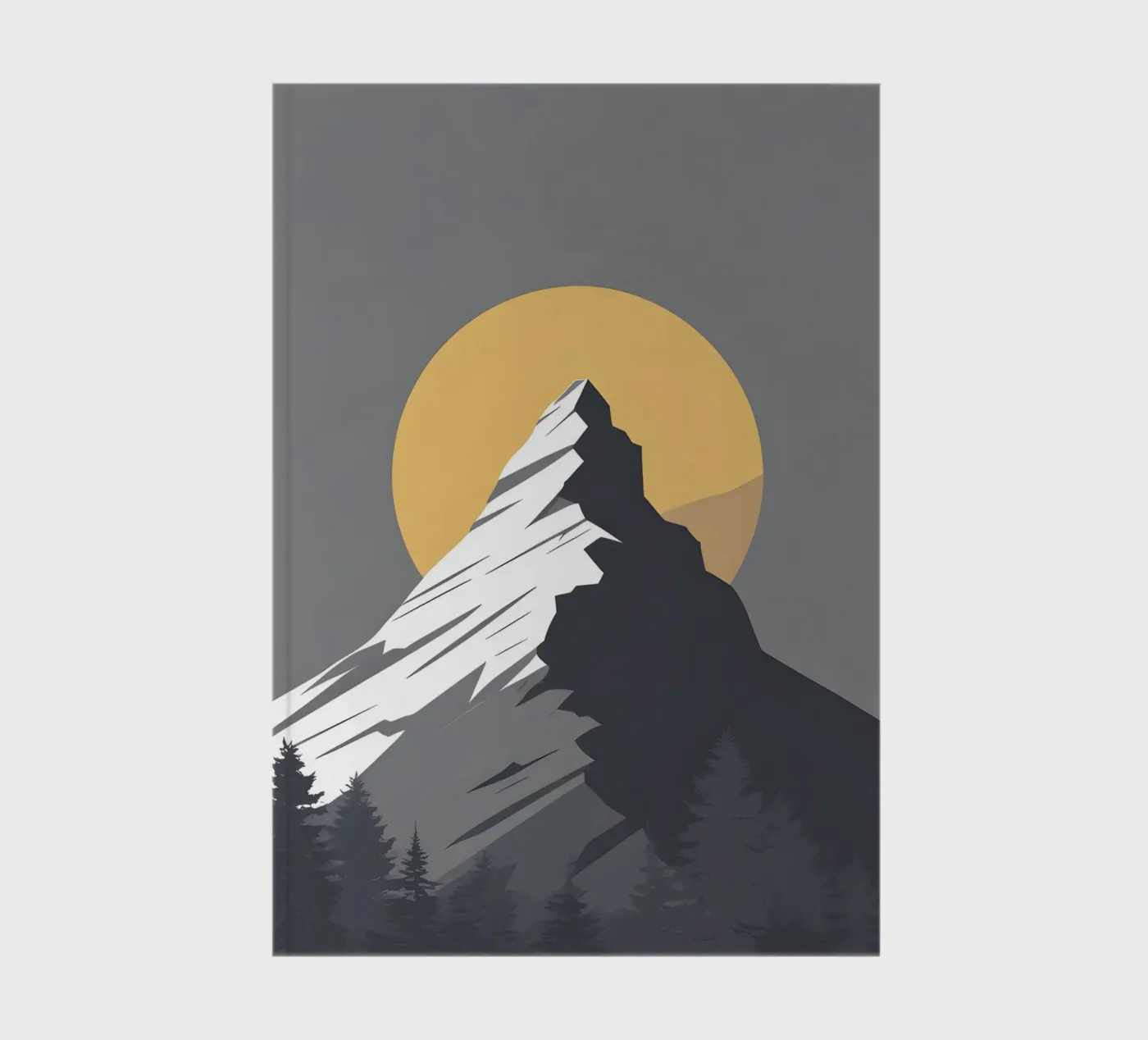 Mountain - Zero Shadow notebook by LIFESTYLE OBJECTS