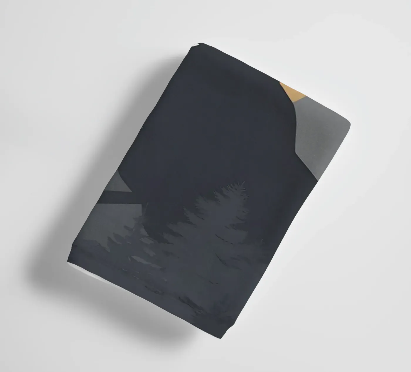 Berg - Schaduw nul badhanddoek van LIFESTYLE OBJECTS