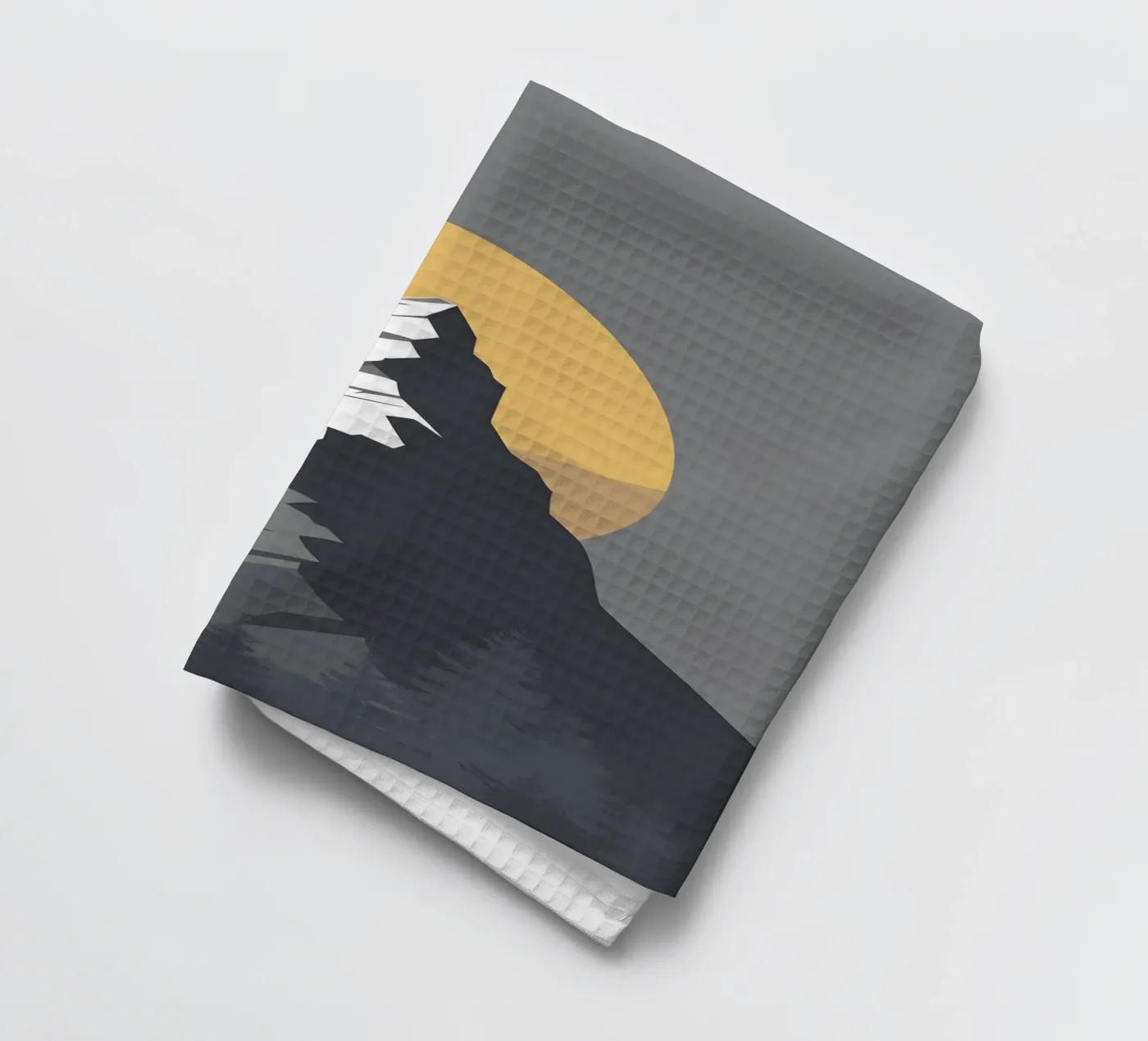 Berg - Null Schatten Geschirrtuch von LIFESTYLE OBJECTS