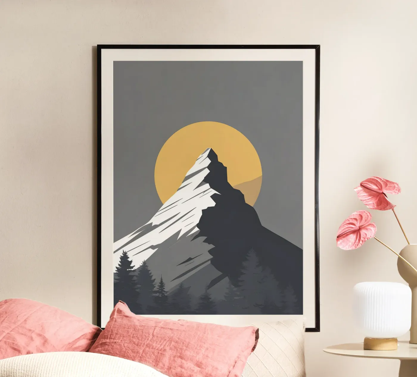 Montagna - Zero Shadow poster da LIFESTYLE OBJECTS