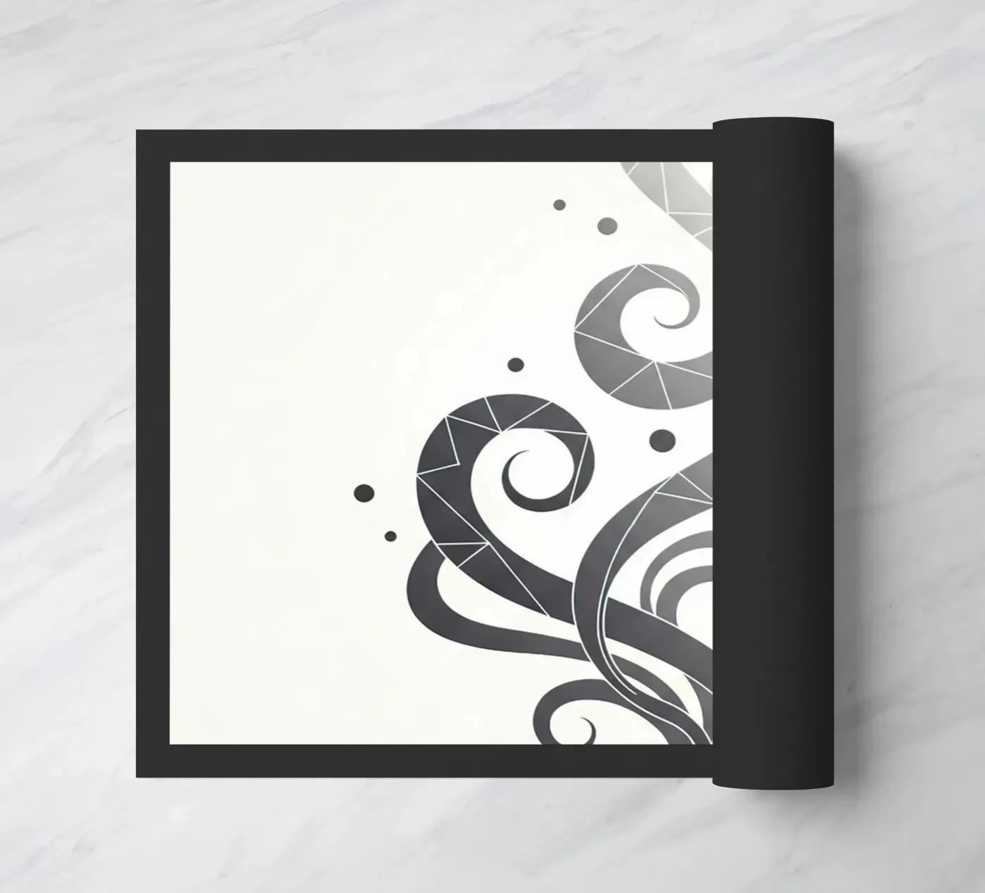 rising steam Fußmatte von LIFESTYLE OBJECTS