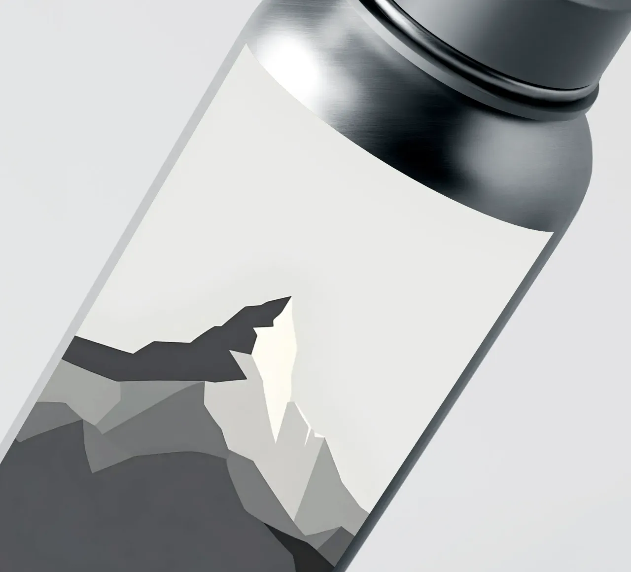 Mountain - Zero Shadow sticker by LIFESTYLE OBJECTS