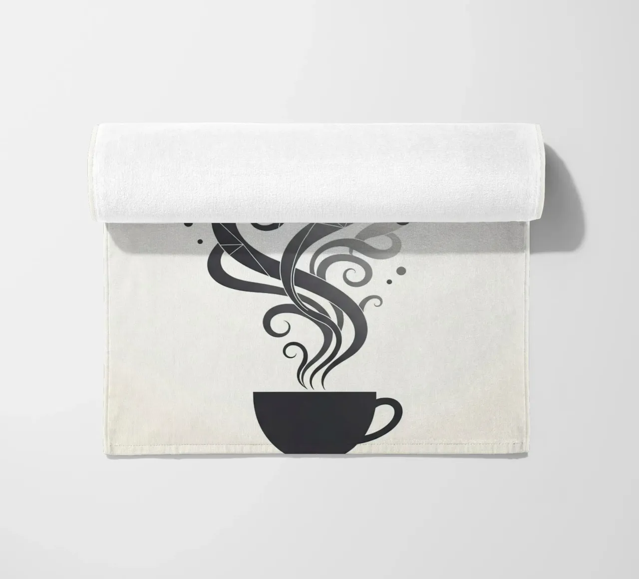 rising steam beach towel by LIFESTYLE OBJECTS