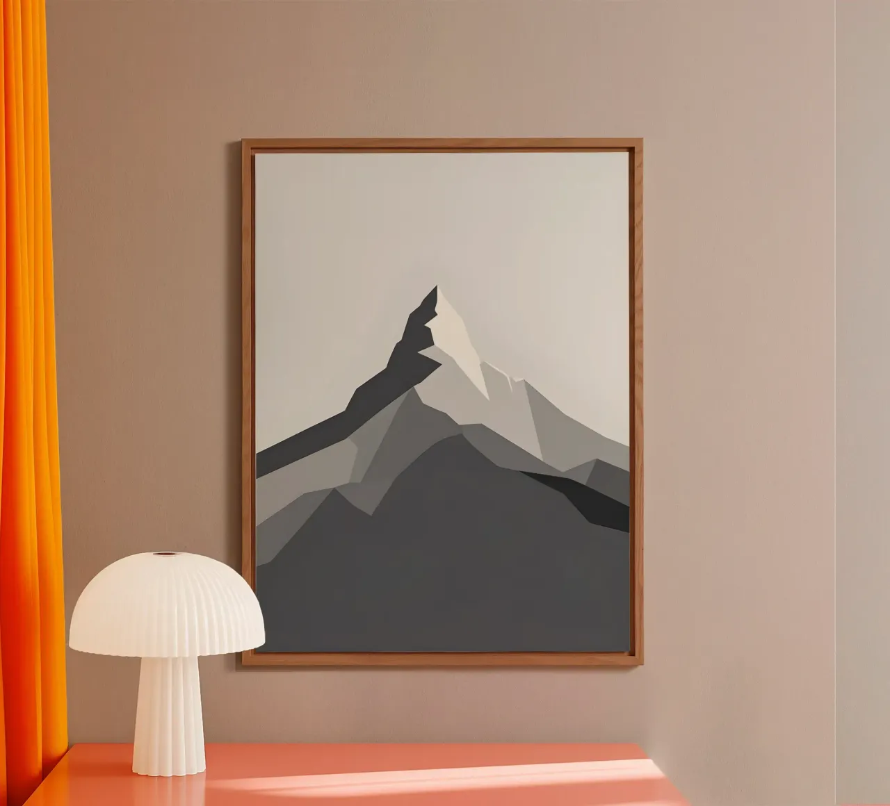 Mountain - Zero Shadow forex plate by LIFESTYLE OBJECTS
