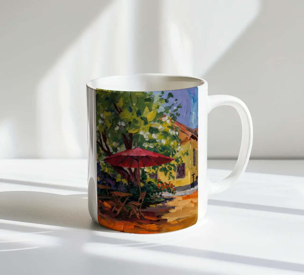 Terrazza Giardino Respite tazza in ceramica da Angkasa Mist