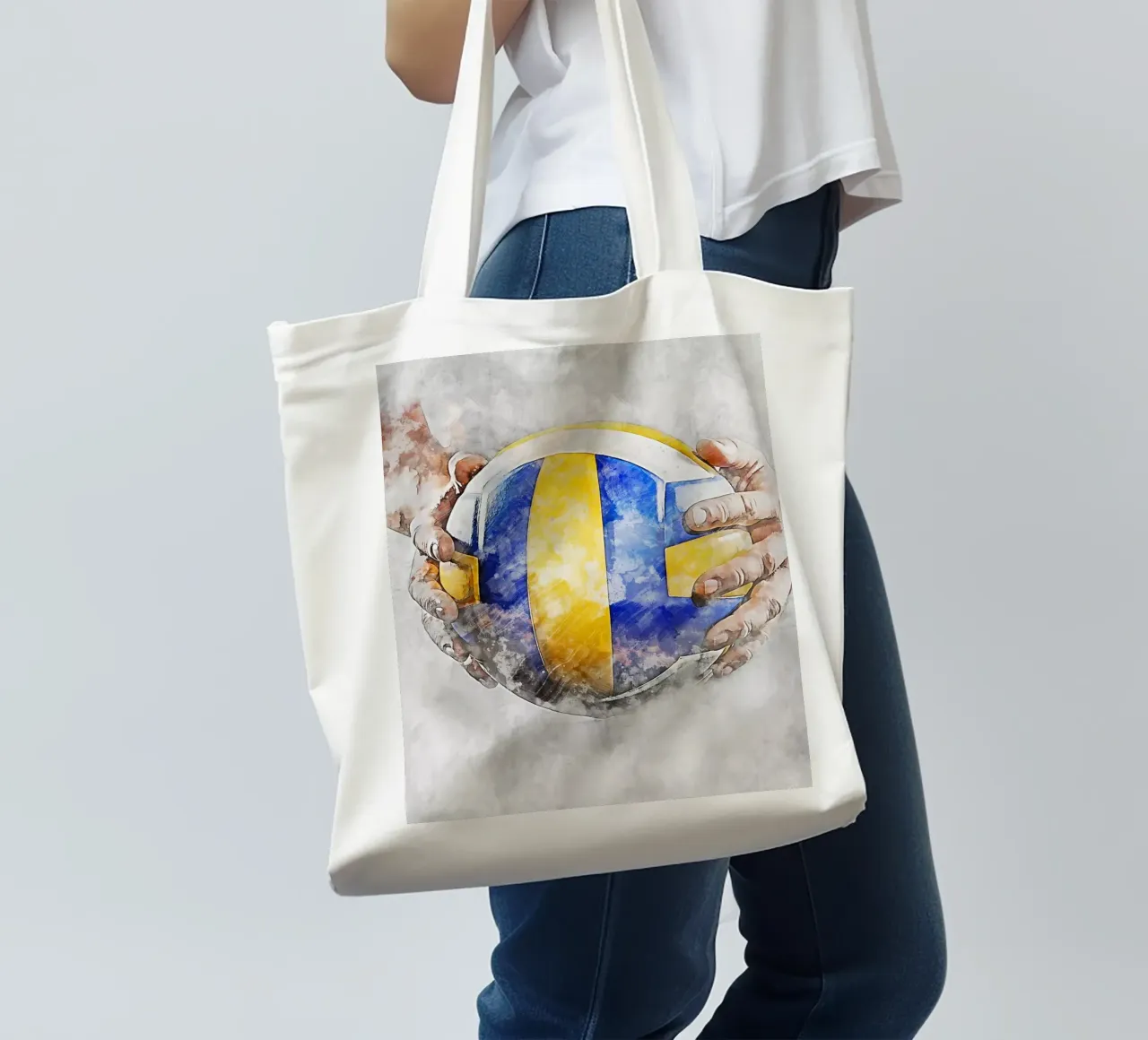 Volleyball - ball tote bag by Mateo