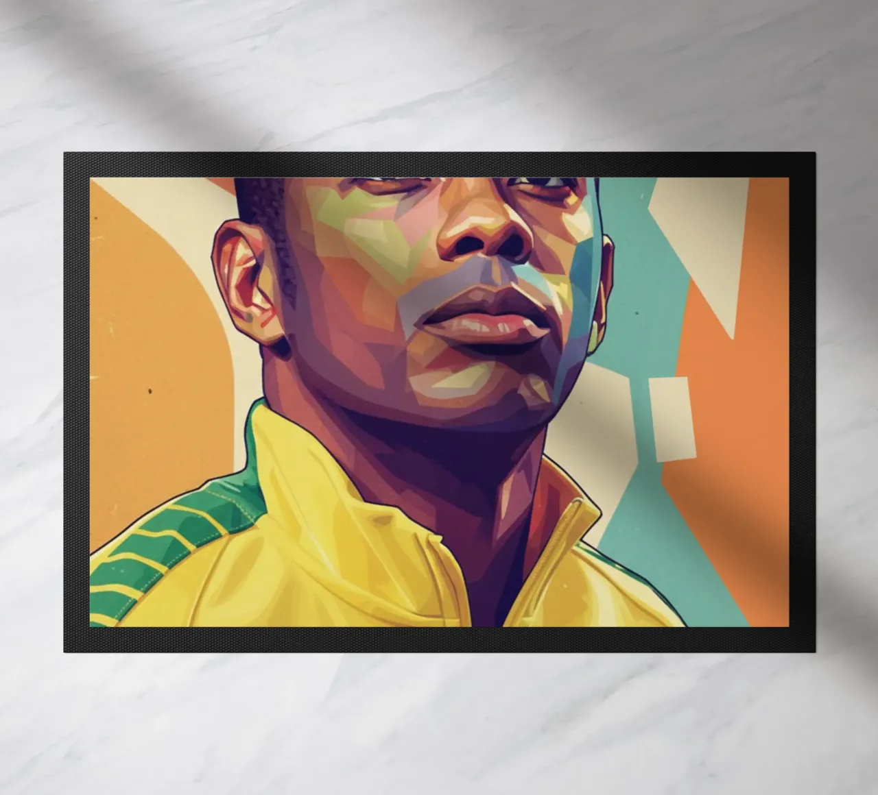 Ritratto pop art di Robinho zerbino da Hantamrata