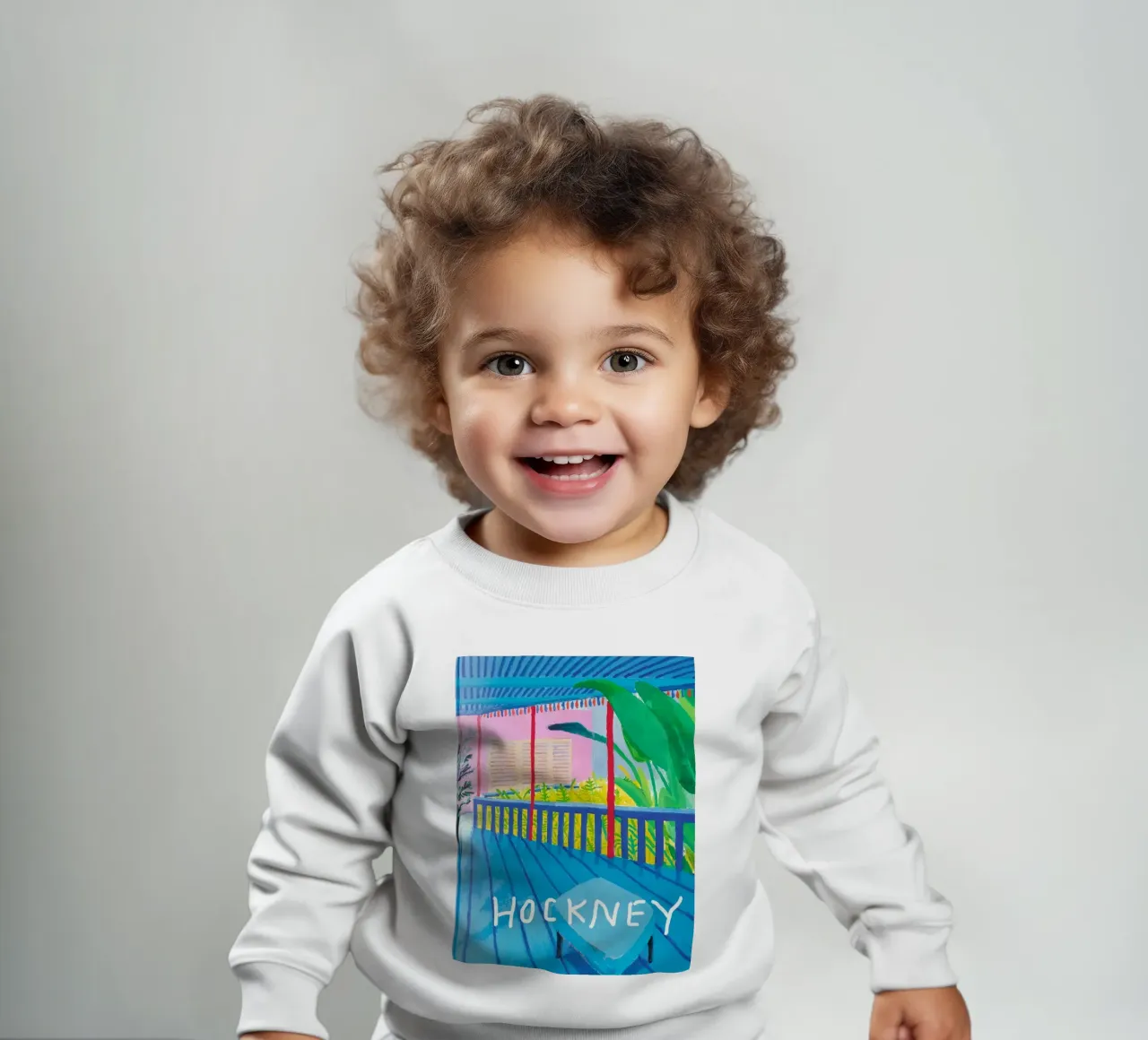 Home page Hockney felpa neonato da KOOL STORE