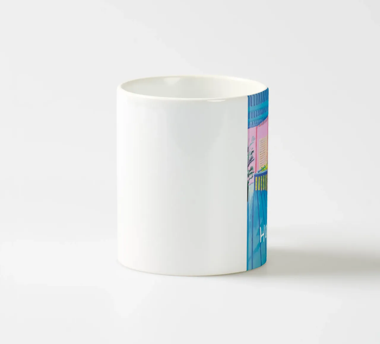 Home page Hockney tazza in ceramica da KOOL STORE