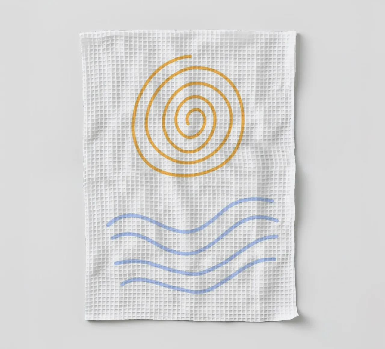 nature line art canovaccio da cucina da Creaton