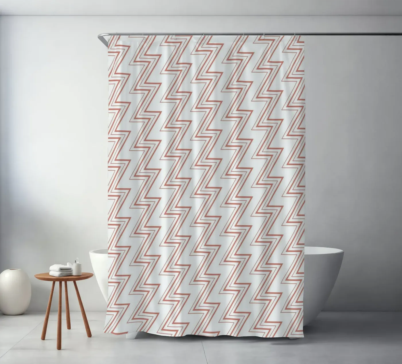 Zigzag Pattern #1 tenda da doccia da kathrinmay