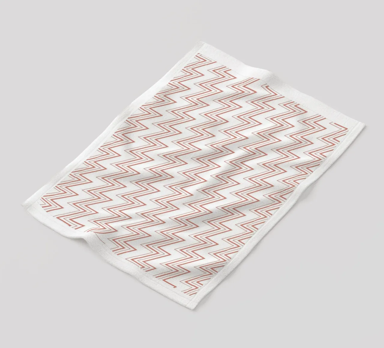 Zigzag Pattern #1 coperta in pile da kathrinmay