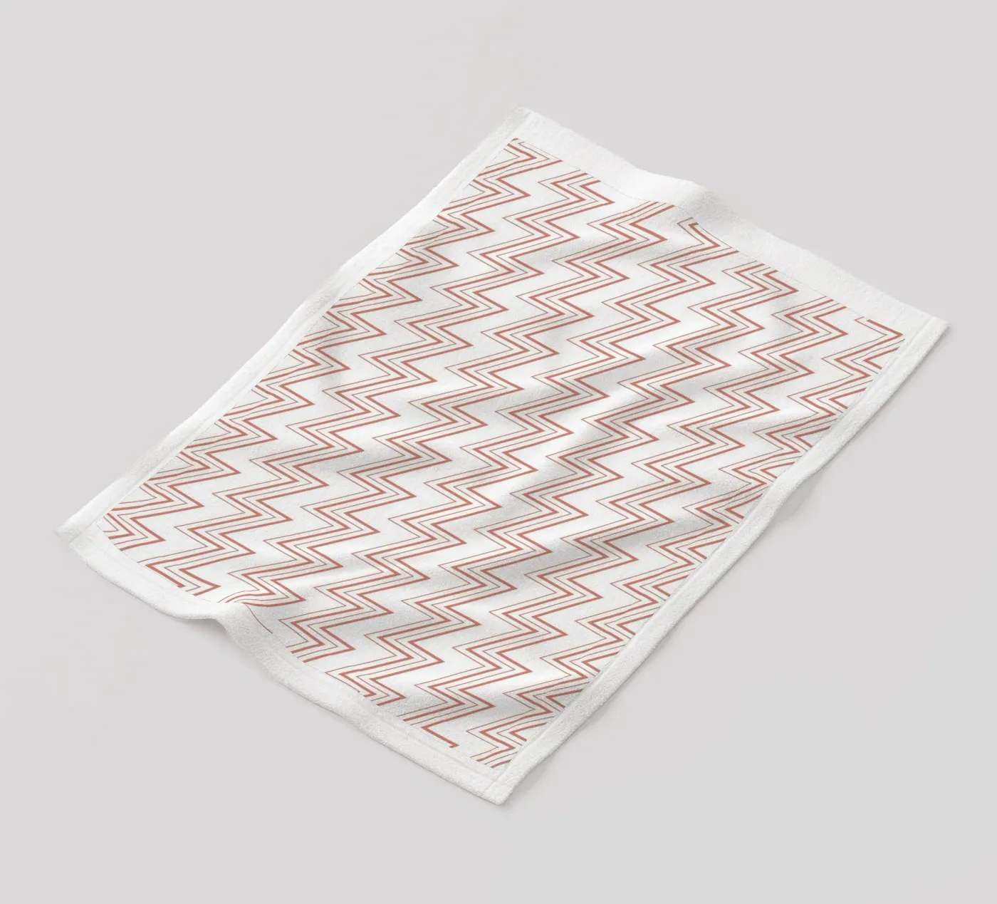 Zigzag Pattern #1 fleecedeken van kathrinmay