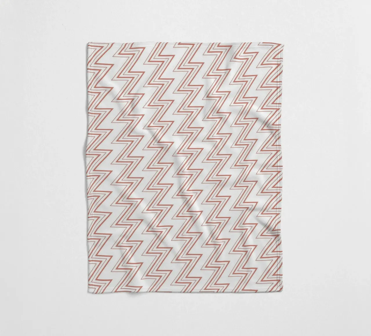 Zigzag Pattern #1 coperta in pile da kathrinmay