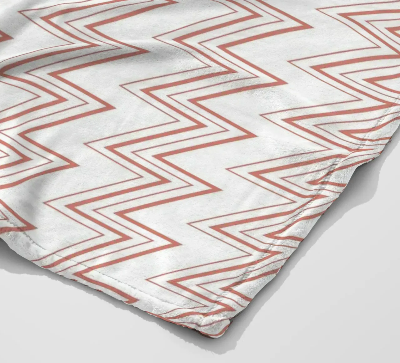 Zigzag Pattern #1 coperta in pile da kathrinmay