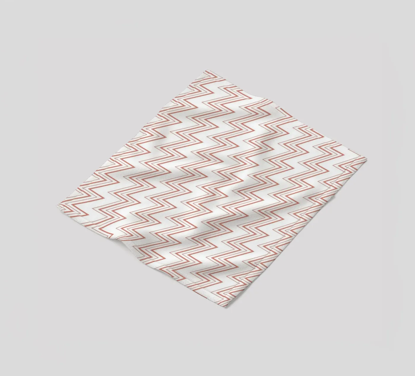 Zigzag Pattern #1 fleecedeken van kathrinmay