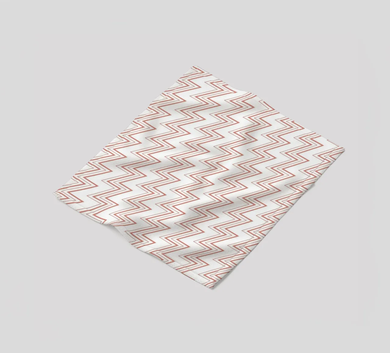 Zigzag Pattern #1 coperta in pile da kathrinmay