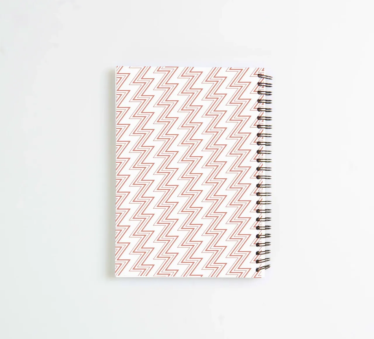 Zigzag Pattern #1 spiral notebook by kathrinmay