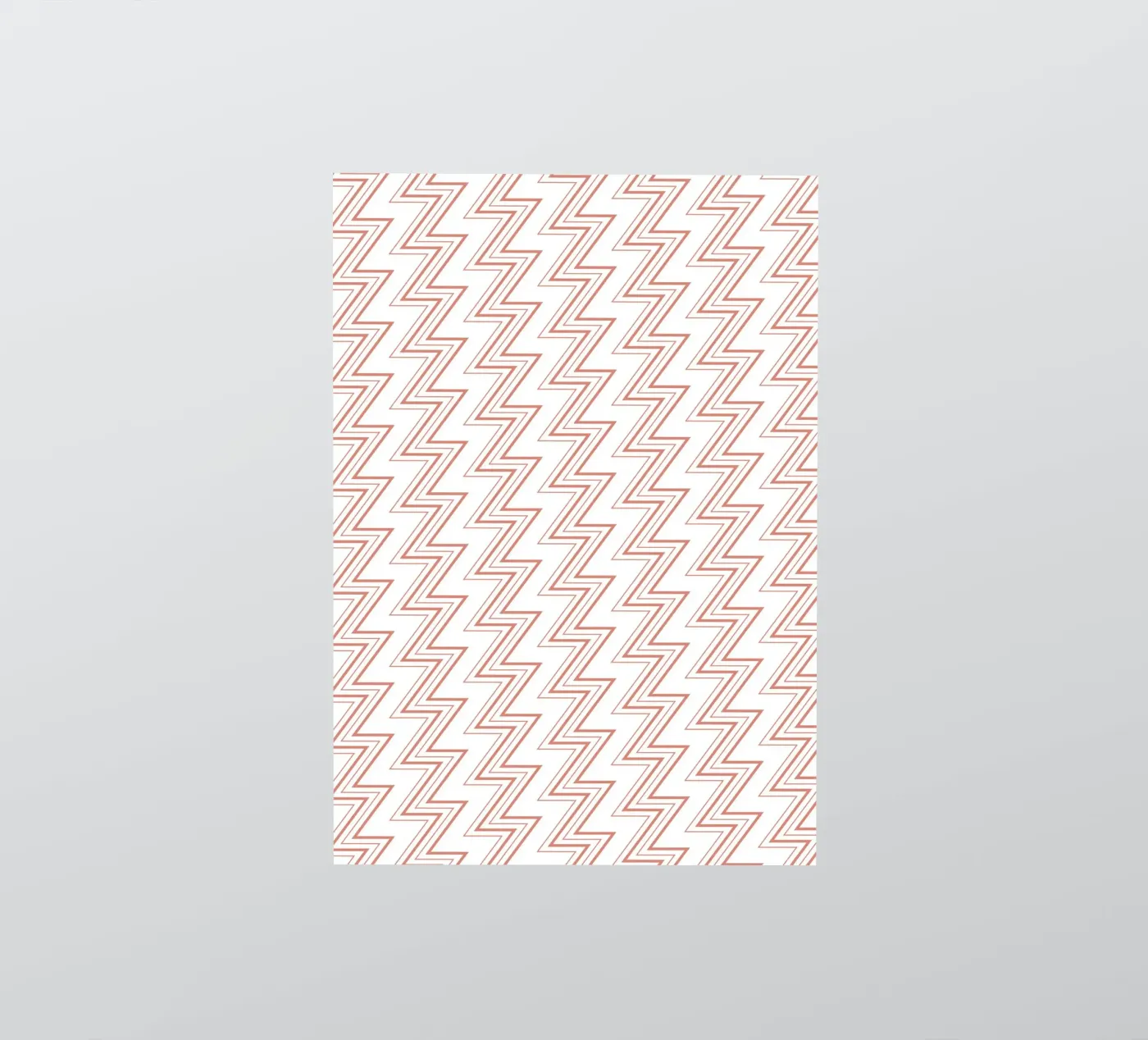Zigzag Pattern #1 Sticker von kathrinmay